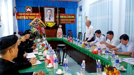 Chúc mừng Đại lễ kỷ niệm 100 năm ngày Đản sinh Đức Huỳnh giáo chủ Phật giáo Hòa Hảo