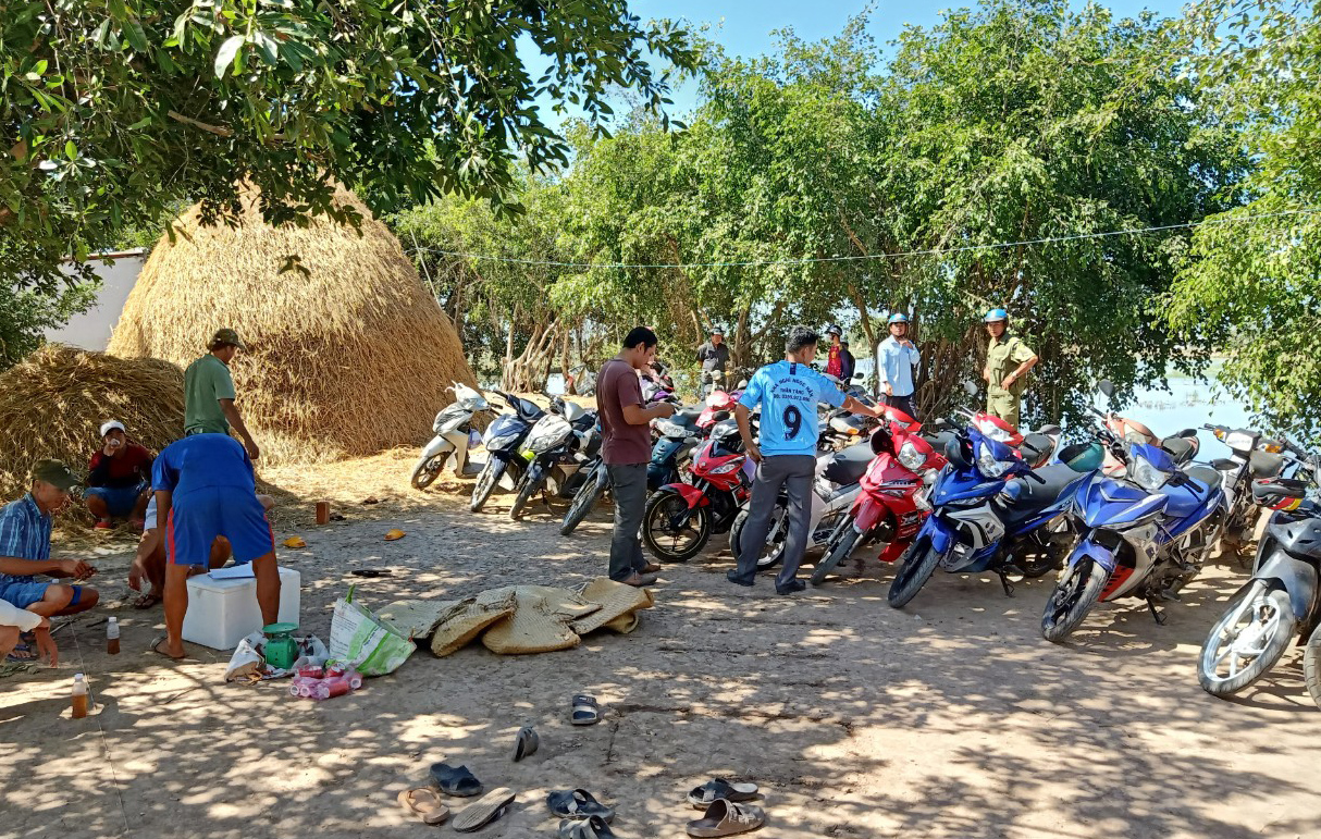 Triệt xóa 4 tụ điểm cờ bạc trong ngày nghỉ Tết dương lịch