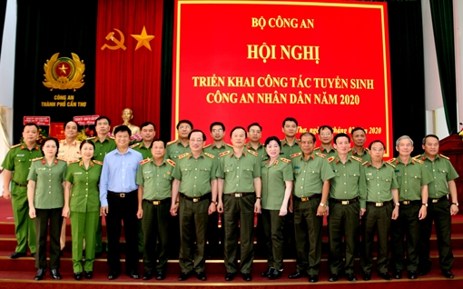 Hội nghị triển khai công tác tuyển sinh CAND năm 2020