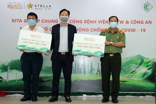 Doanh nghiệp chung tay cùng lực lượng Công an, bệnh viện phòng, chống dịch
