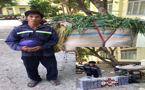 Bắt giữ nhiều vụ ngụy trang để vận chuyển thuốc lá lậu