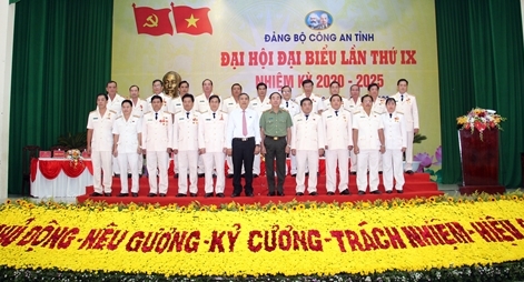 Đại hội Đảng bộ Công an tỉnh Bến Tre 