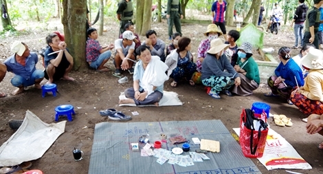 Triệt phá "ổ tài xỉu khủng" vùng biên liên quan đến 36 đối tượng