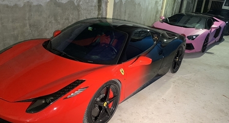 Xử lý 5 “siêu xe” vi phạm trật tự an toàn giao thông