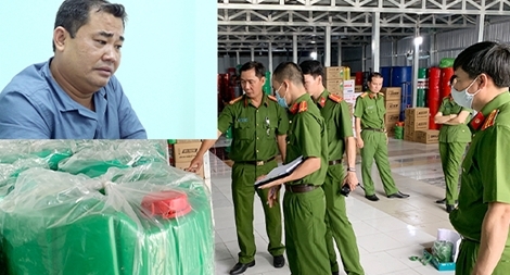 Khởi tố giám đốc sản xuất, buôn hàng giả ở An Giang