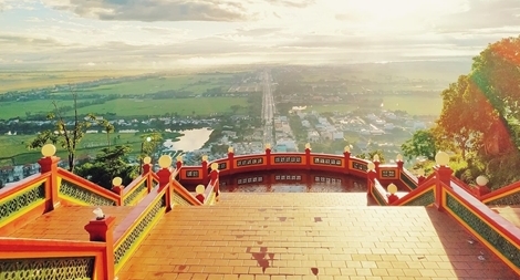 Cáp treo Núi Sam chính thức vận hành hoạt động