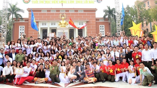 Tưng bừng ngày hội của tuổi trẻ Học viện An ninh nhân dân