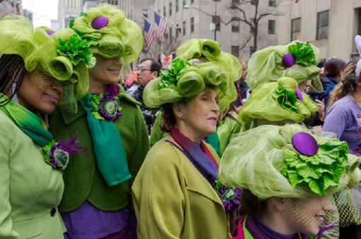 Đường phố New York rực rỡ trong ngày Lễ Phục sinh