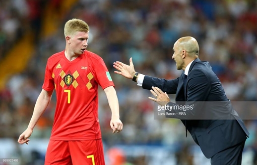 Vai trò "thủ lĩnh" của De Bruyne trong đội hình Bỉ gây tranh cãi