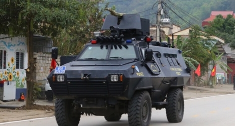 Đoàn xe bọc thép tới Lạng Sơn, hướng thẳng về nhà ga Đồng Đăng