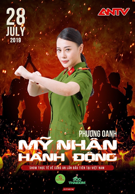 Lộ diện gương mặt nữ đầu tiên tham gia gameshow "Mỹ nhân hành động"