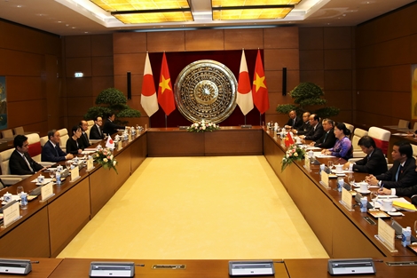 Tiếp tục tăng cường hơn nữa mối quan hệ giữa Quốc hội Việt Nam - Nhật Bản