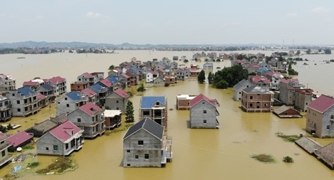 71 sông vượt cảnh báo, Trung Quốc báo động lũ lớn