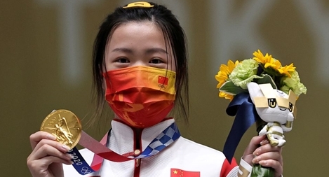 Huy chương vàng đầu tiên của Olympic Tokyo thuộc về nữ VĐV người Trung Quốc