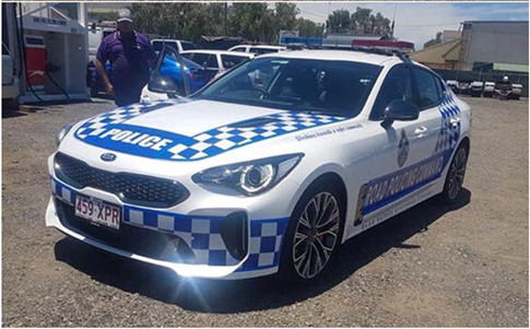 Kia Stinger GT được biên chế vào đội xe tuần tra của cảnh sát Úc 
