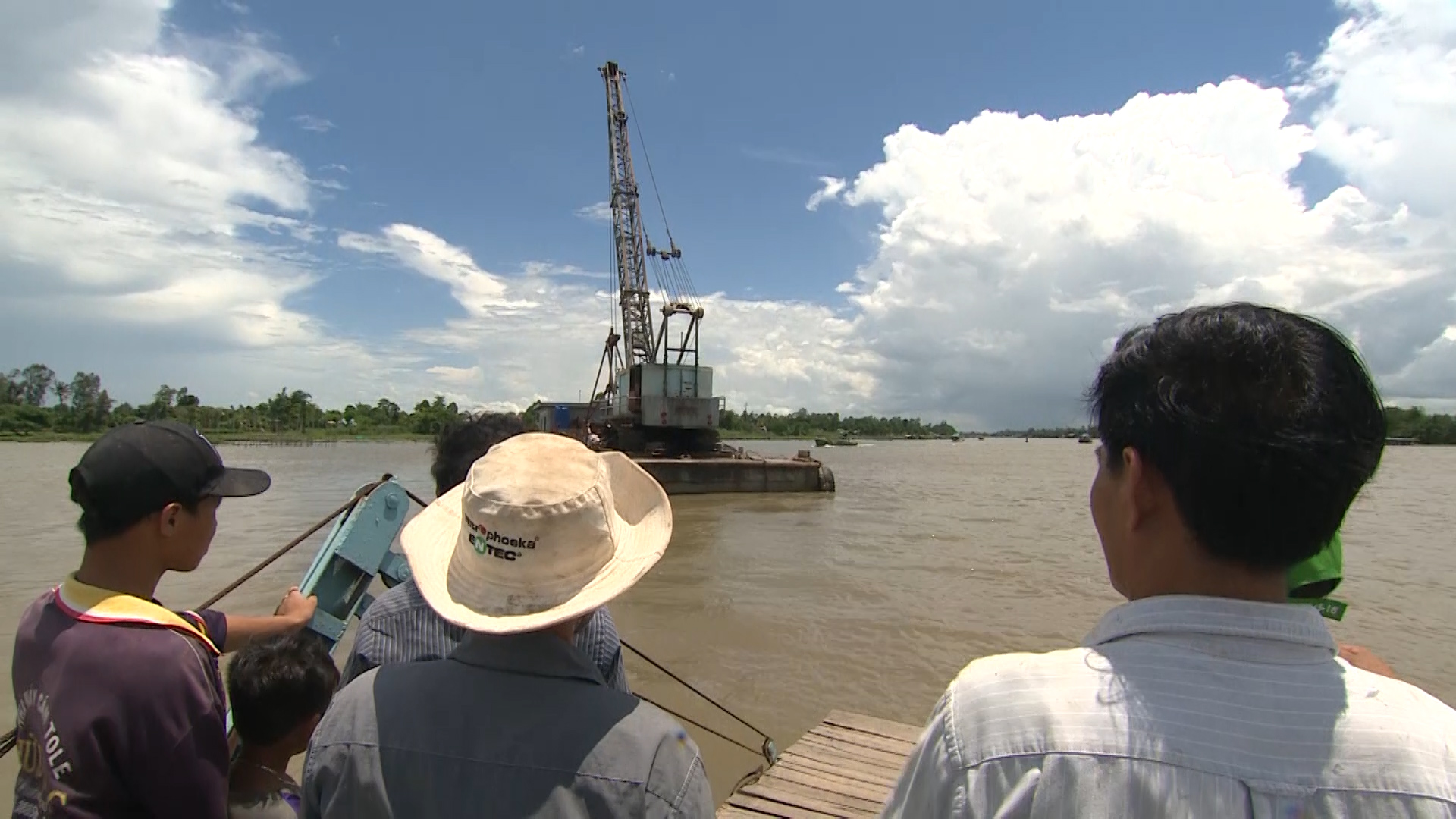 Ngừng dự án nạo vét, thông luồng rạch Cù Lao Giêng