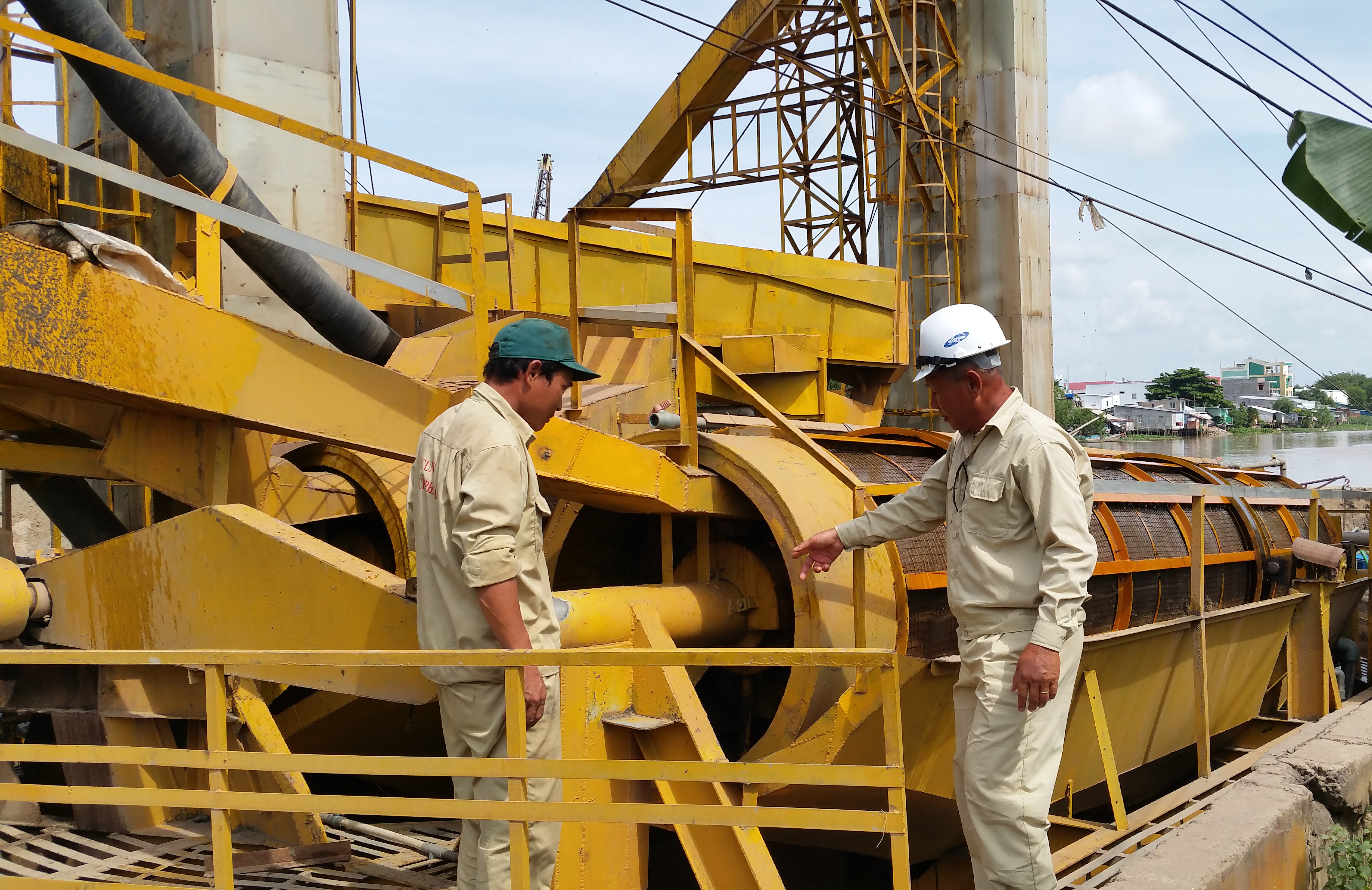 Ứng dụng công nghệ hiện đại… để tiết kiệm cát