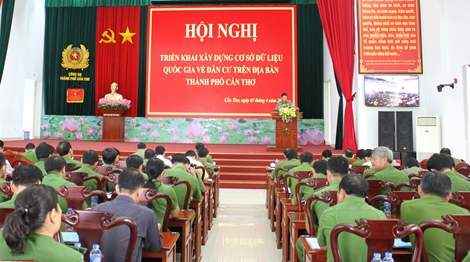 Triển khai xây dựng cơ sở dữ liệu quốc gia về dân cư trên địa bàn Cần Thơ