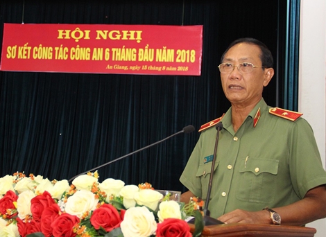 Công an An Giang điều tra làm rõ 83,6% các vụ phạm pháp hình sự