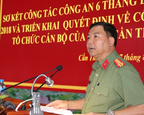 Công an Cần Thơ điều tra khám phá án đạt 96%