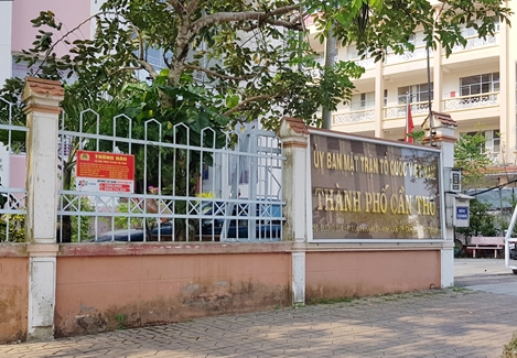 Kiểm tra khi có dấu hiệu vi phạm đối với Chủ tịch UBMTTQ TP Cần Thơ