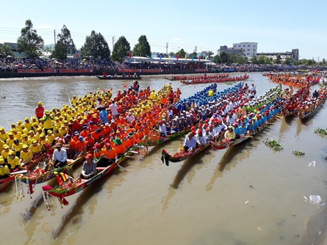 Khai mạc giải ghe Ngo tỉnh Sóc Trăng năm 2018