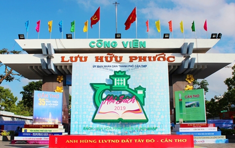 Trên 2 triệu bản sách trưng bày tại Hội sách Cần Thơ 