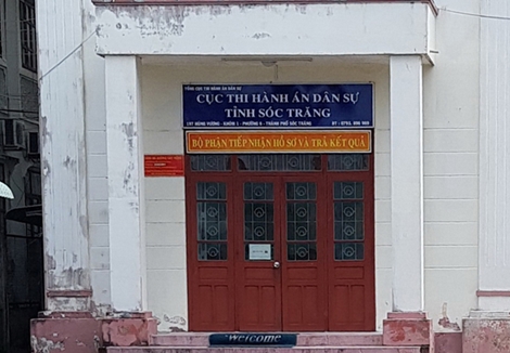 Khởi tố vụ án tham ô tài sản tại Cục Thi hành án Dân sự Sóc Trăng