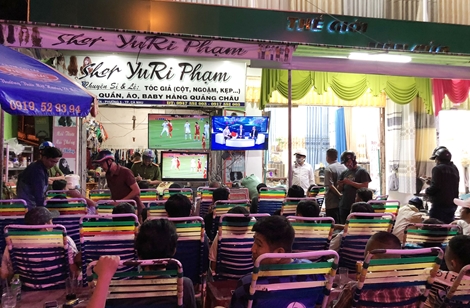 Đang độ bóng đá trận Việt Nam – Indonesia, 36 đối tượng bị bắt