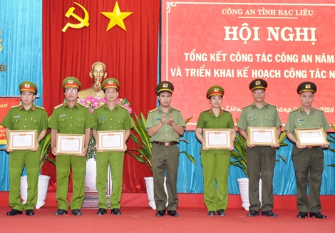 Công an tỉnh Bạc Liêu triển khai công tác năm 2020
