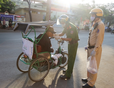 Công an Sóc Trăng đẩy mạnh tuyên truyền phòng, chống dịch bệnh COVID-19