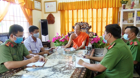 Đồng bào Khmer Bạc Liêu đón Tết đơn giản an toàn chống dịch 