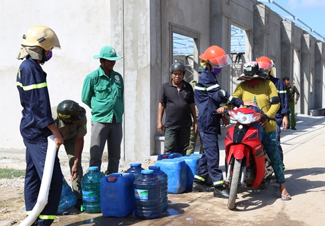 Sóc Trăng công bố tình huống khẩn cấp hạn hán, xâm nhập mặn