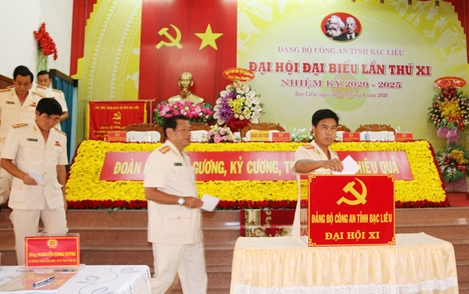 Đại hội Đảng bộ Công an tỉnh Bạc Liêu nhiệm kỳ 2020 – 2025