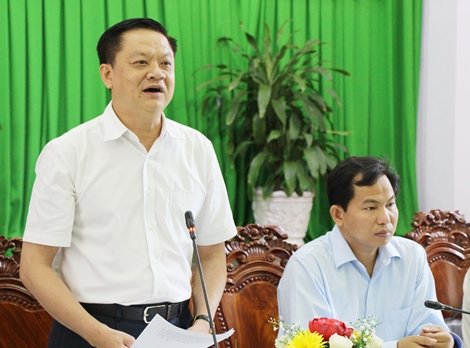 Sai cả hệ thống trong xác định vị trí khu đô thị mới huyện Thới Lai