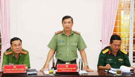 Bảo đảm an ninh, an toàn Đại hội Đảng bộ tỉnh Sóc Trăng 