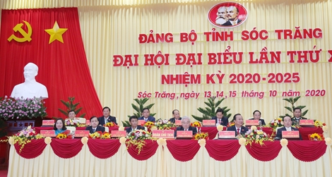Khai mạc Đại hội đại biểu Đảng bộ tỉnh Sóc Trăng 