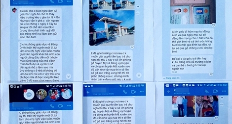 Vay tiền đồng nghiệp, nữ giáo viên bị “khủng bố”