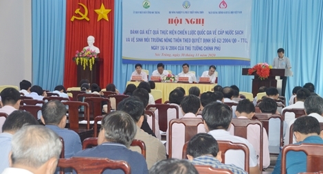 Trên 30 triệu người dân nông thôn chưa được sử dụng nước đạt quy chuẩn 