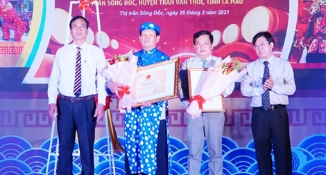 Lễ hội nghinh Ông Sông Đốc là di sản văn hóa phi vật thể Quốc gia