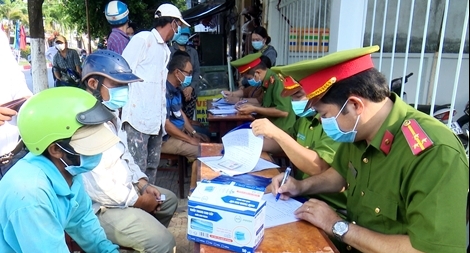 Bạc Liêu xử phạt các trường hợp không đeo khẩu trang nơi công cộng