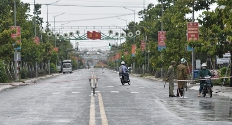 Phong tỏa một thị trấn ở Sóc Trăng 