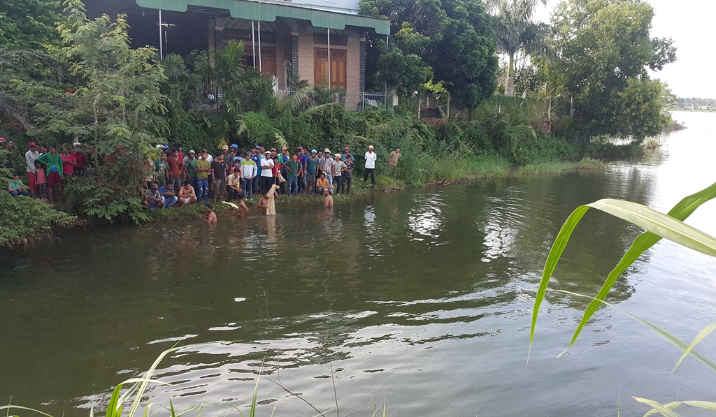 Đi câu cá, một thanh niên bị đuối nước tử vong
