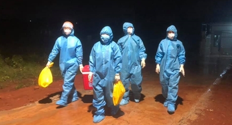 4 cán bộ y tế ở Đắk Nông mắc COVID-19