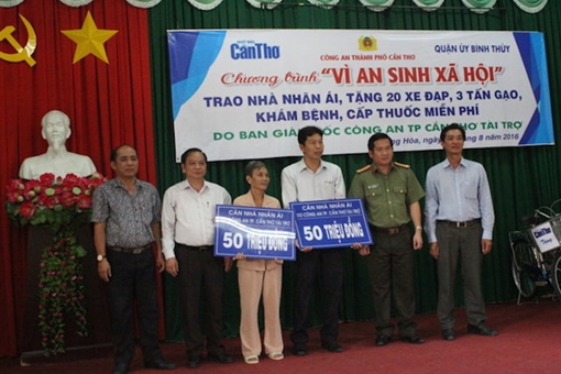 Nhiều hoạt động thiết thực kỷ niệm ngày truyền thống CAND