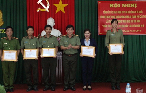 Công an TP Cần Thơ tổng kết các hoạt động hội thao 2016