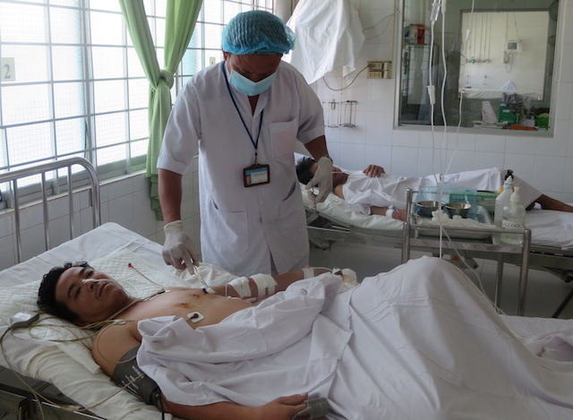 Cứu sống bệnh nhân có vết thương bằng kéo gây thủng tim