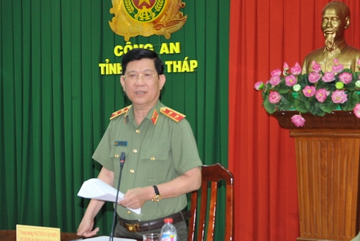 Thứ trưởng Nguyễn Văn Sơn kiểm tra, chỉ đạo công tác tại Đồng Tháp