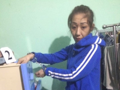 “Nữ quái” 4 tiền án bị bắt vì mua bán ma tuý