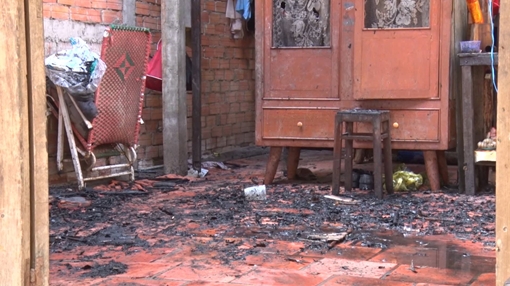 Người đàn ông tử vong cạnh bình gas trong căn nhà xảy ra cháy